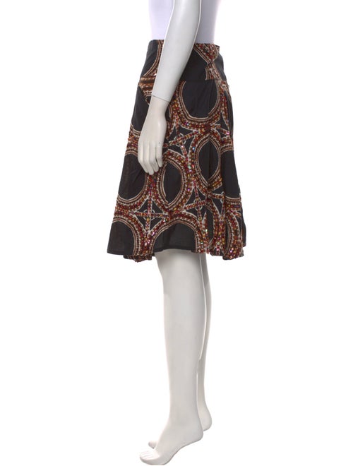 Le Sirenuse Positano Paisley Print Knee-Length Skirt