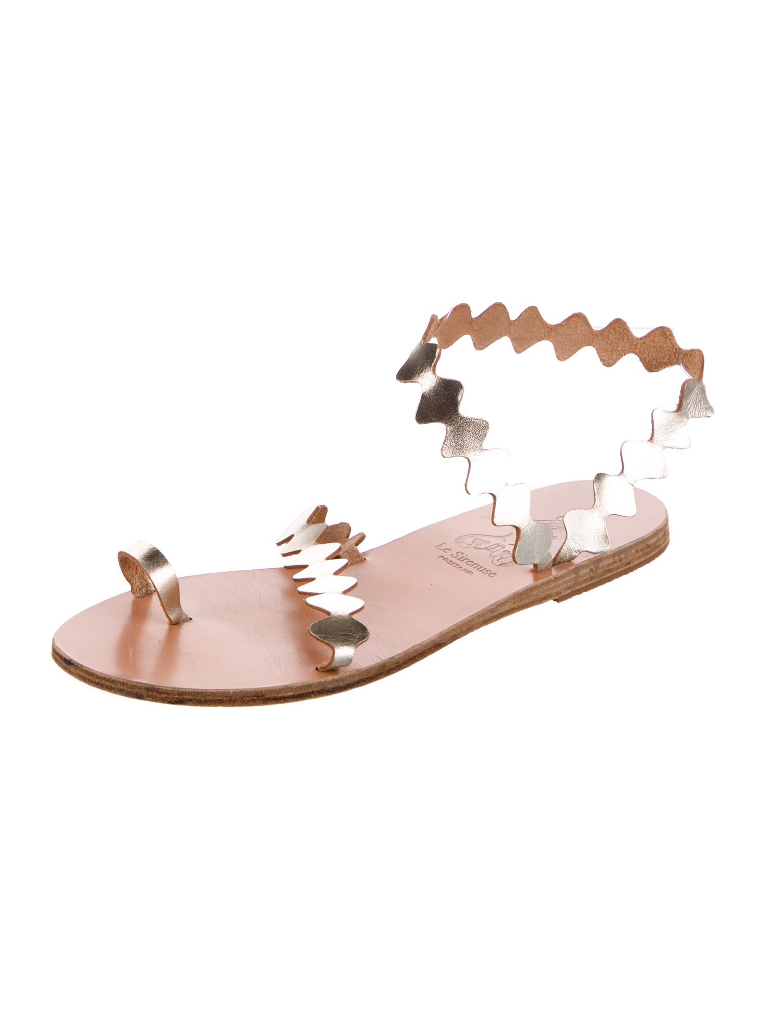 Le Sirenuse Positano Leather Gladiator Sandals