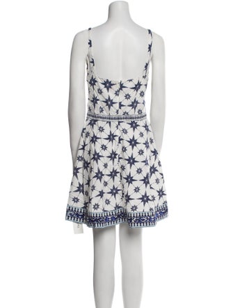 Le Sirenuse Positano Floral Print Mini Dress