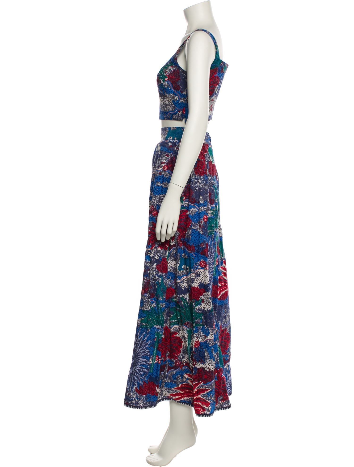 Le Sirenuse Positano Printed Skirt Set