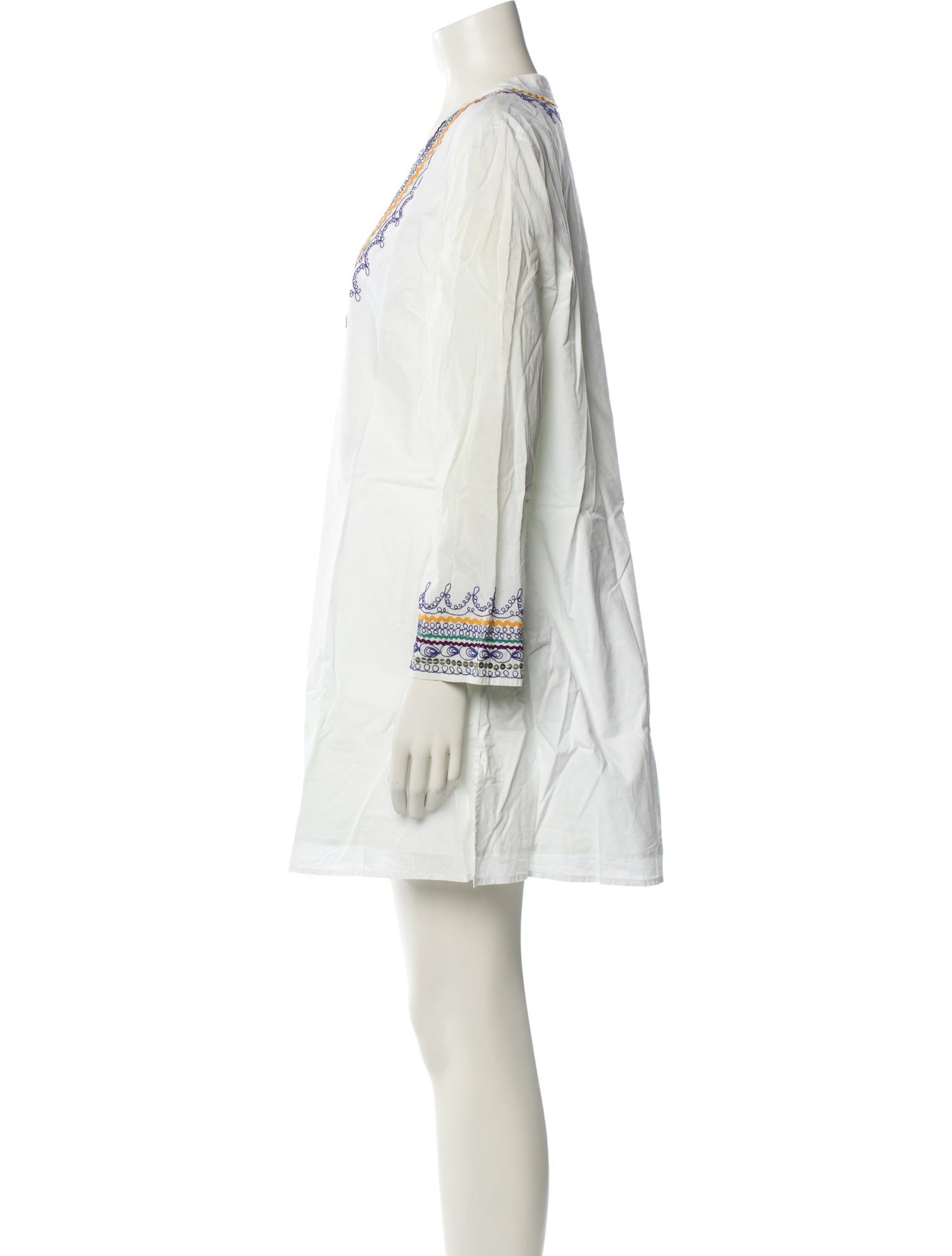 Le Sirenuse Positano Printed Mini Dress