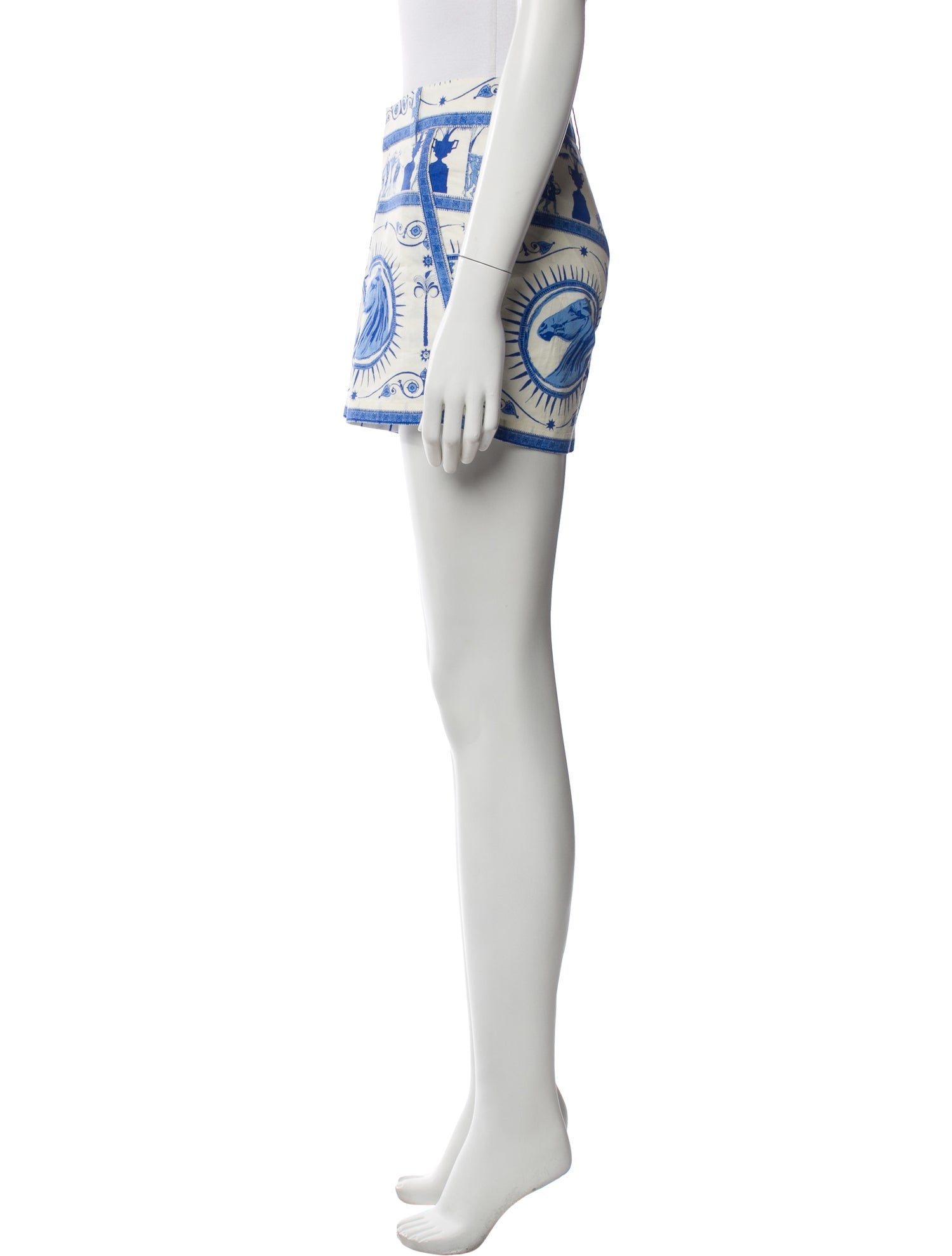Le Sirenuse Positano Printed Mini Shorts
