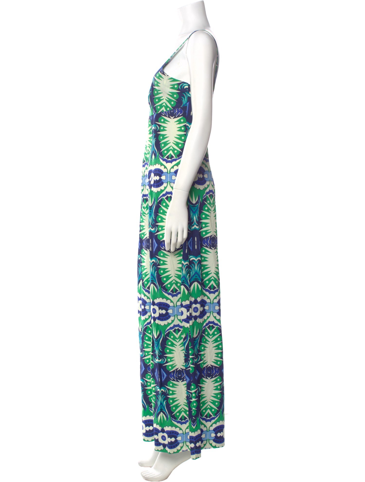 Le Sirenuse Positano Printed Scoop Neck Jumpsuit
