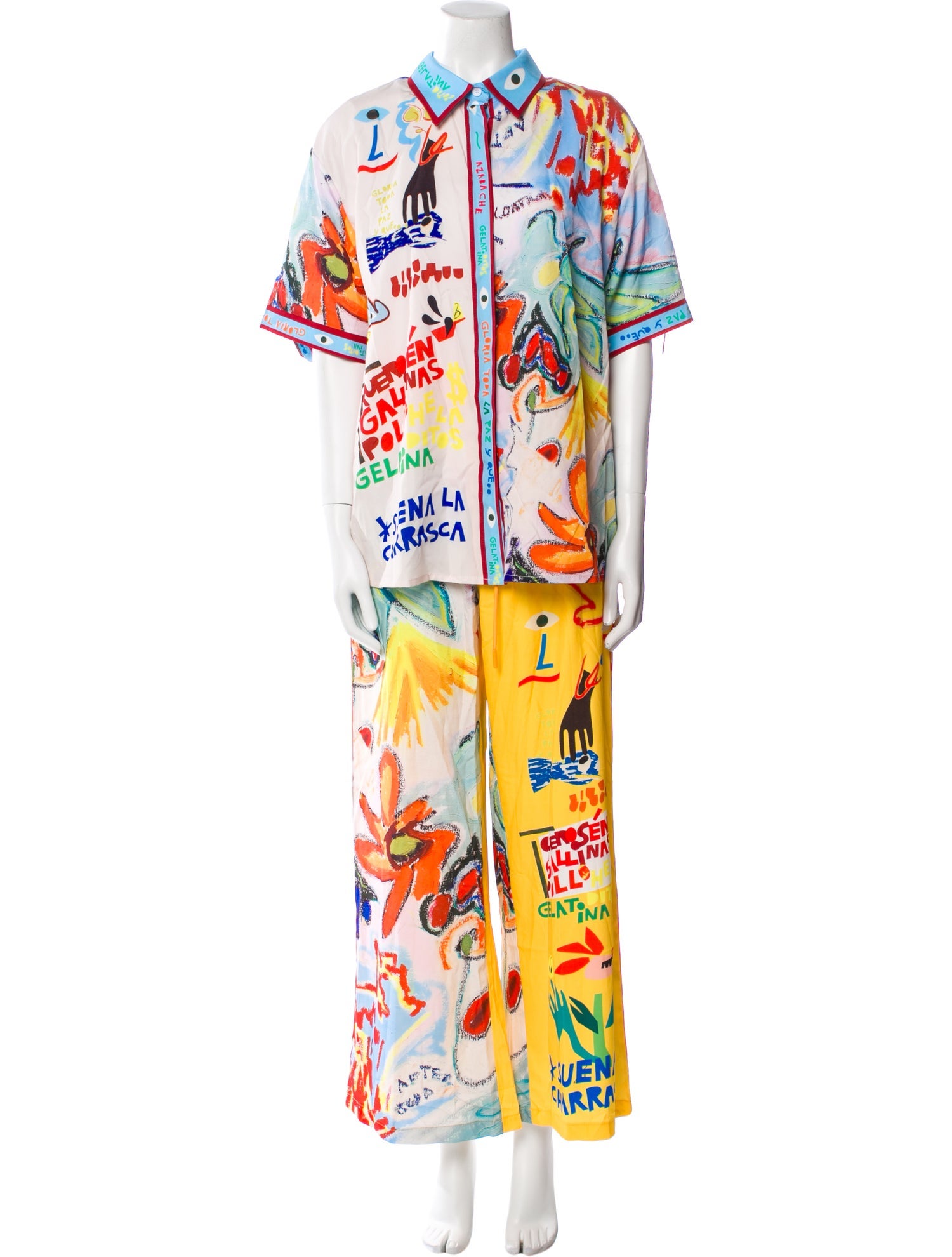 LESEA Printed Short Set w/ Tags