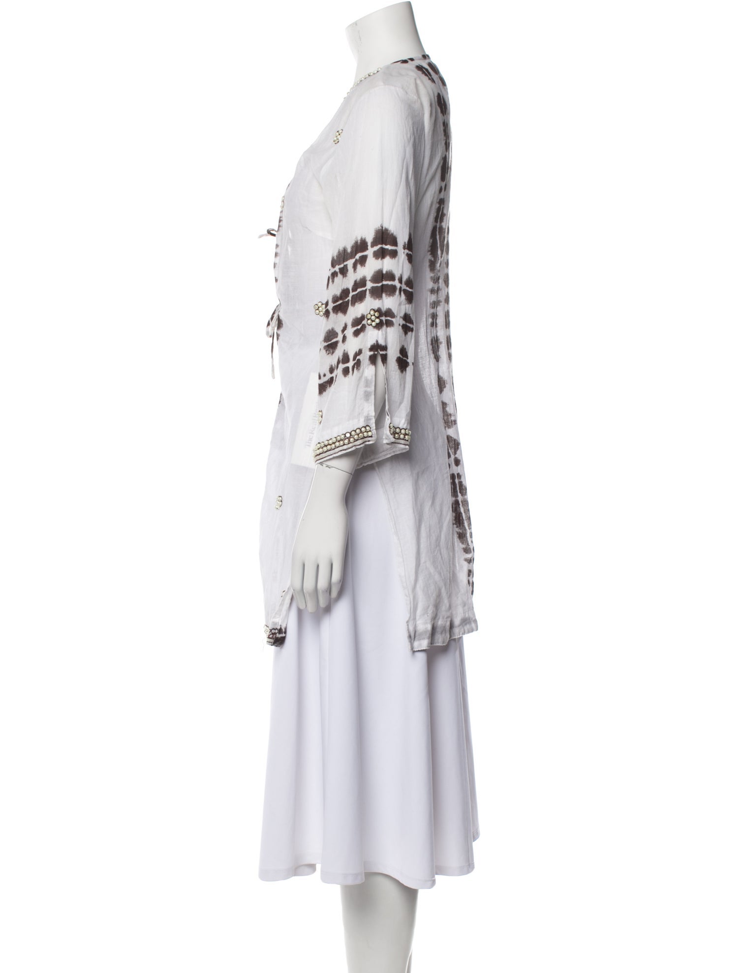 Letarte Printed Evening Jacket