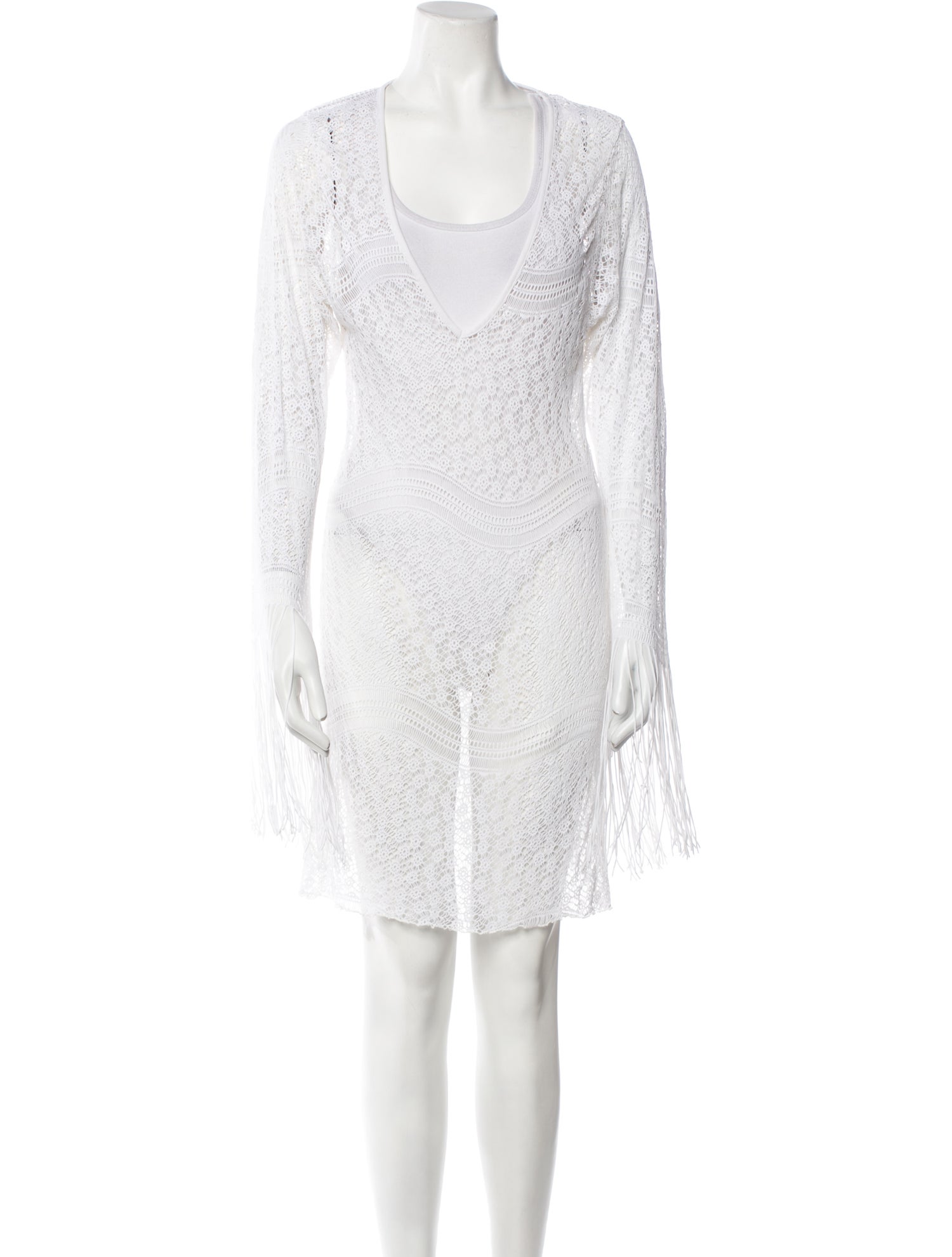 Letarte Scoop Neck Mini Dress