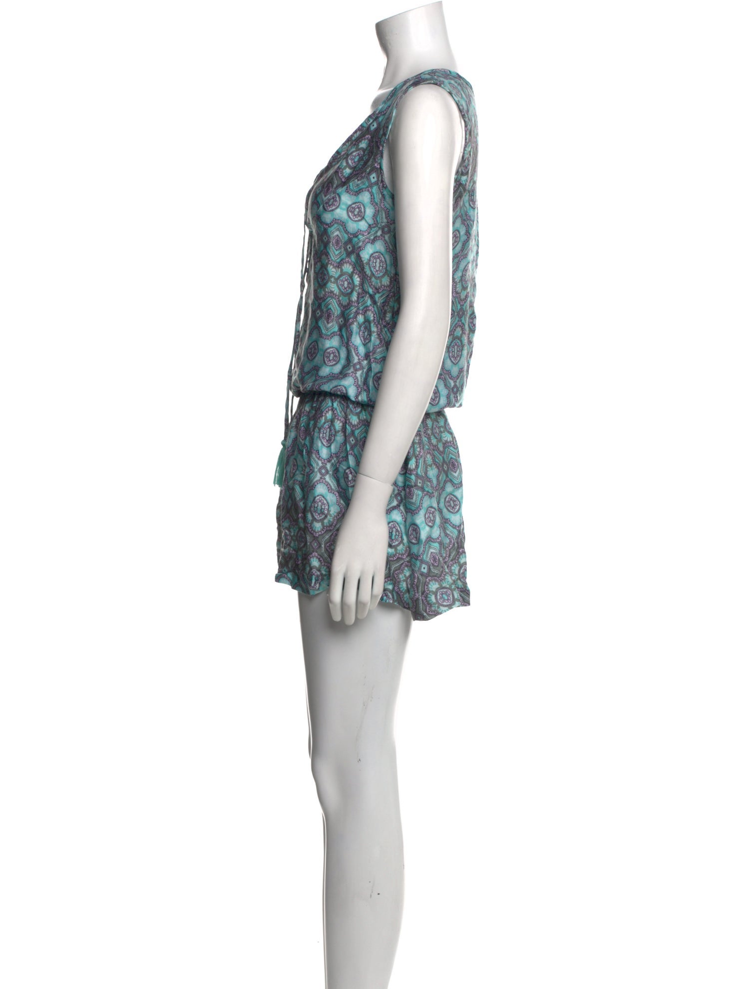 Letarte Printed Mini Dress