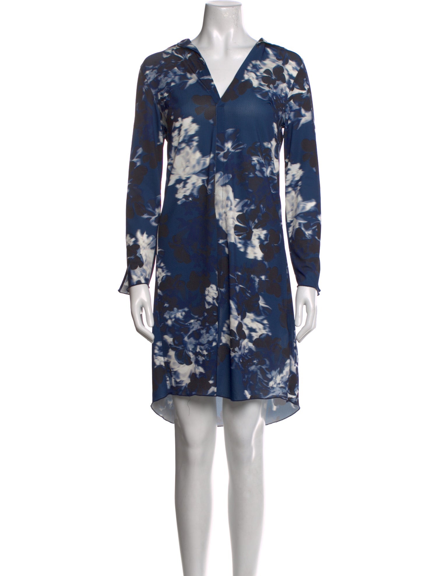 Letarte Floral Print Knee-Length Dress