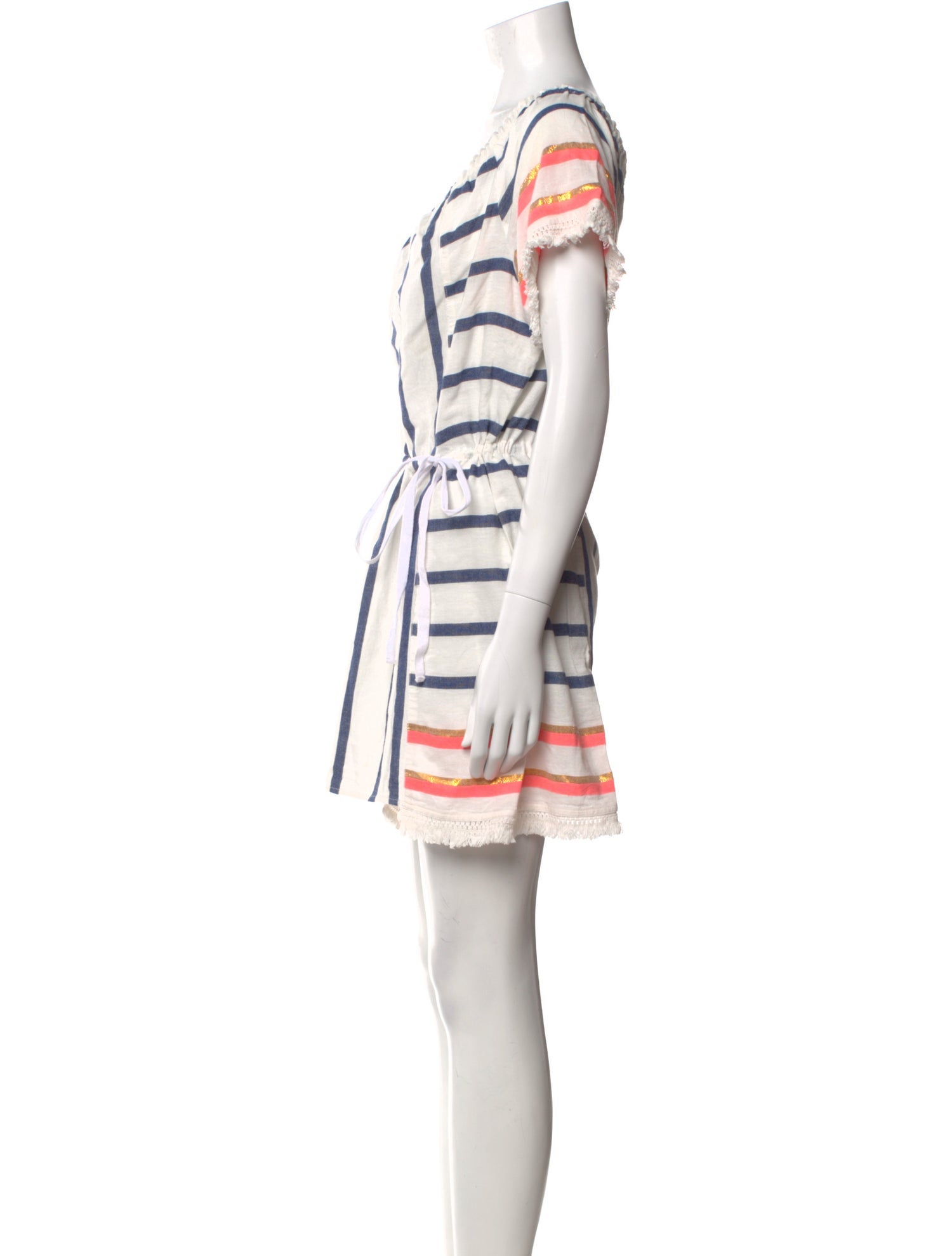 Letarte Striped Mini Dress