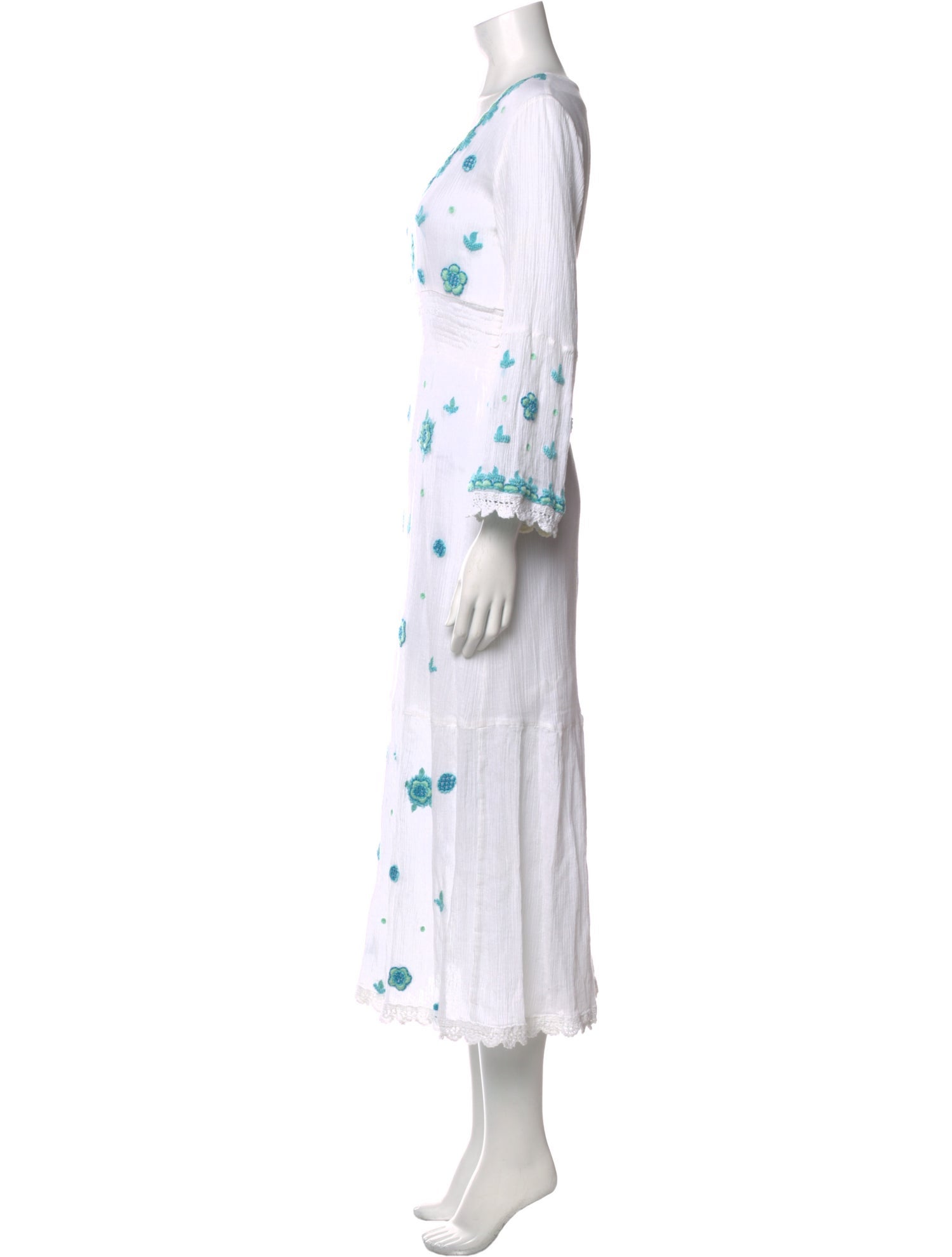 Letarte Printed Long Dress