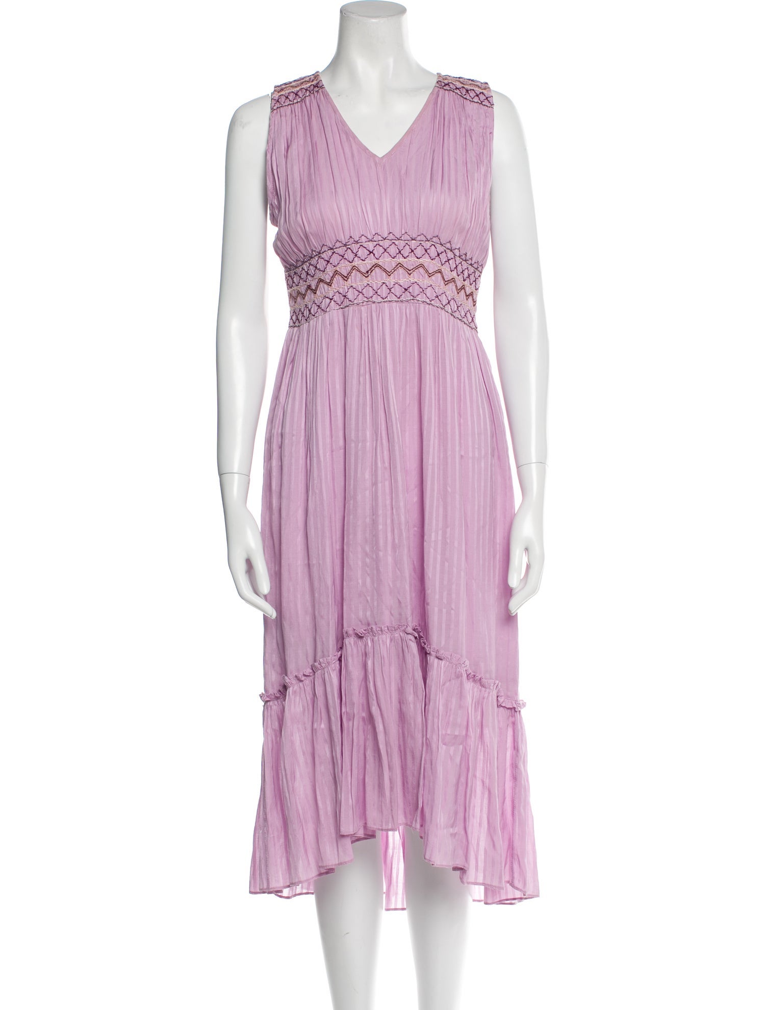 Letarte V-Neck Long Dress