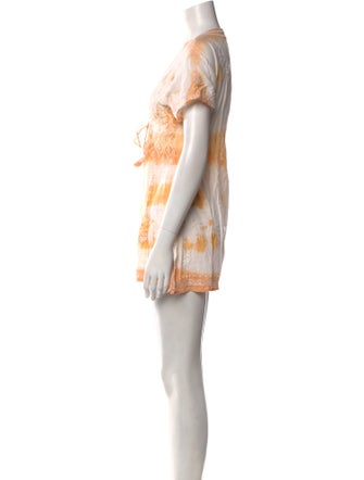 Letarte Printed Mini Dress
