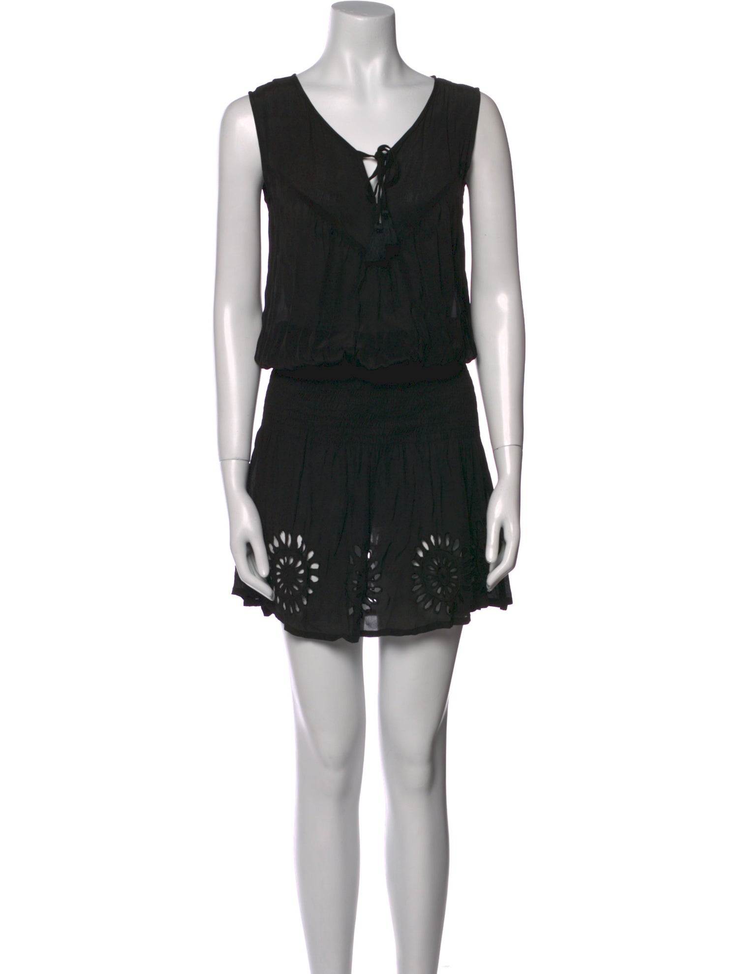 Letarte V-Neck Knee-Length Dress