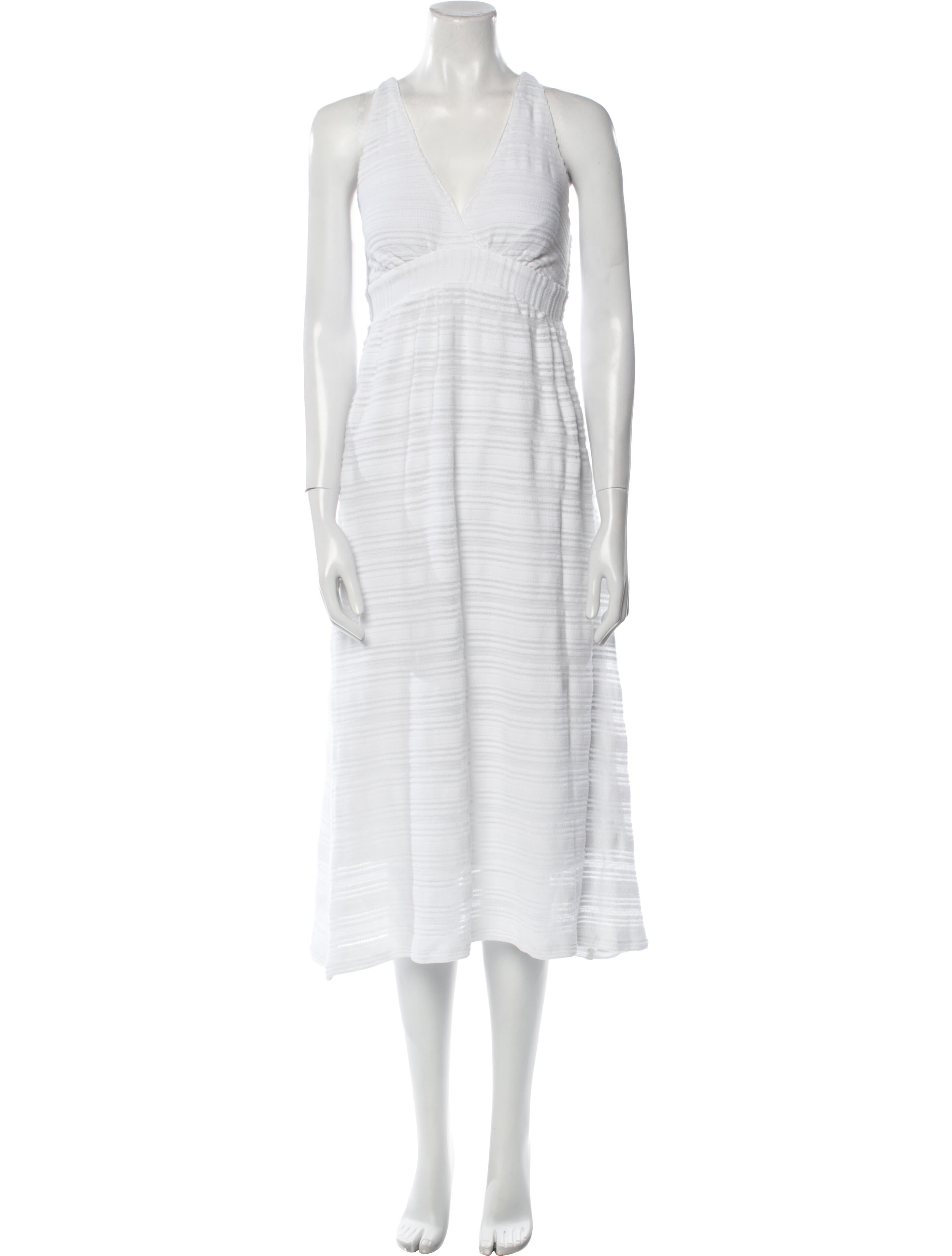 Letarte V-Neck Midi Length Dress