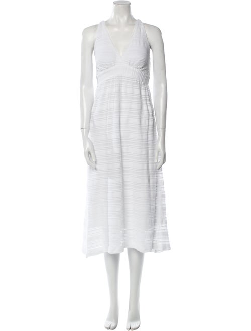 Letarte V-Neck Midi Length Dress