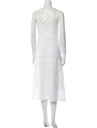 Letarte V-Neck Midi Length Dress