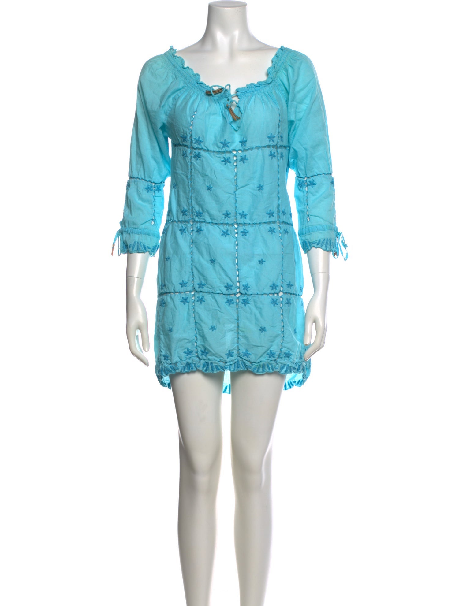 Letarte Square Neckline Mini Dress