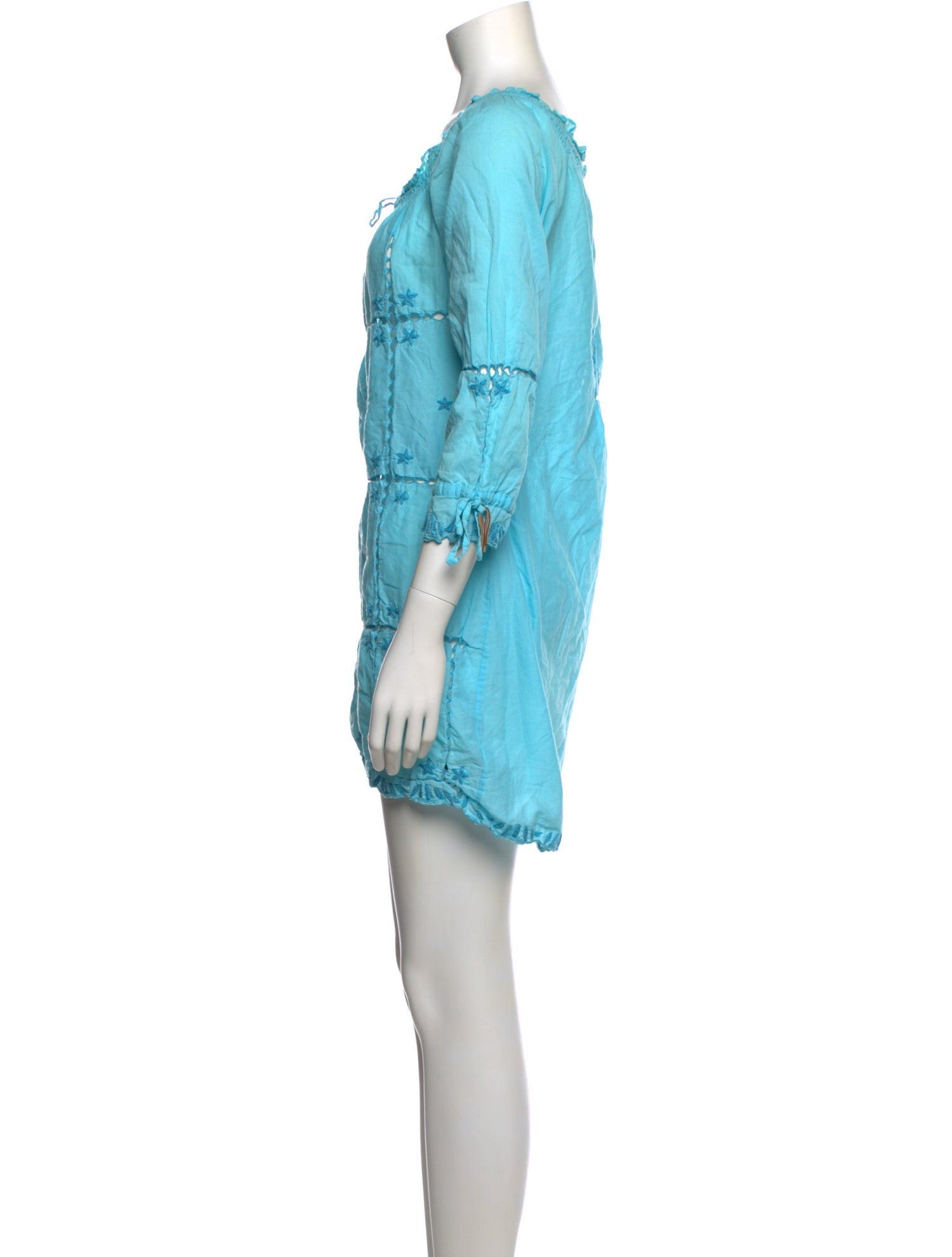 Letarte Square Neckline Mini Dress