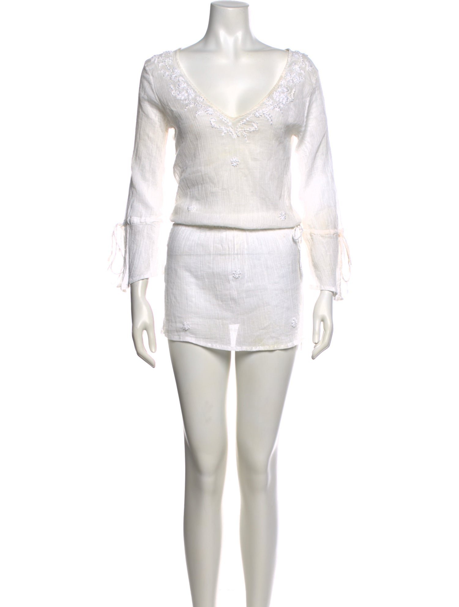 Letarte V-Neck Mini Dress