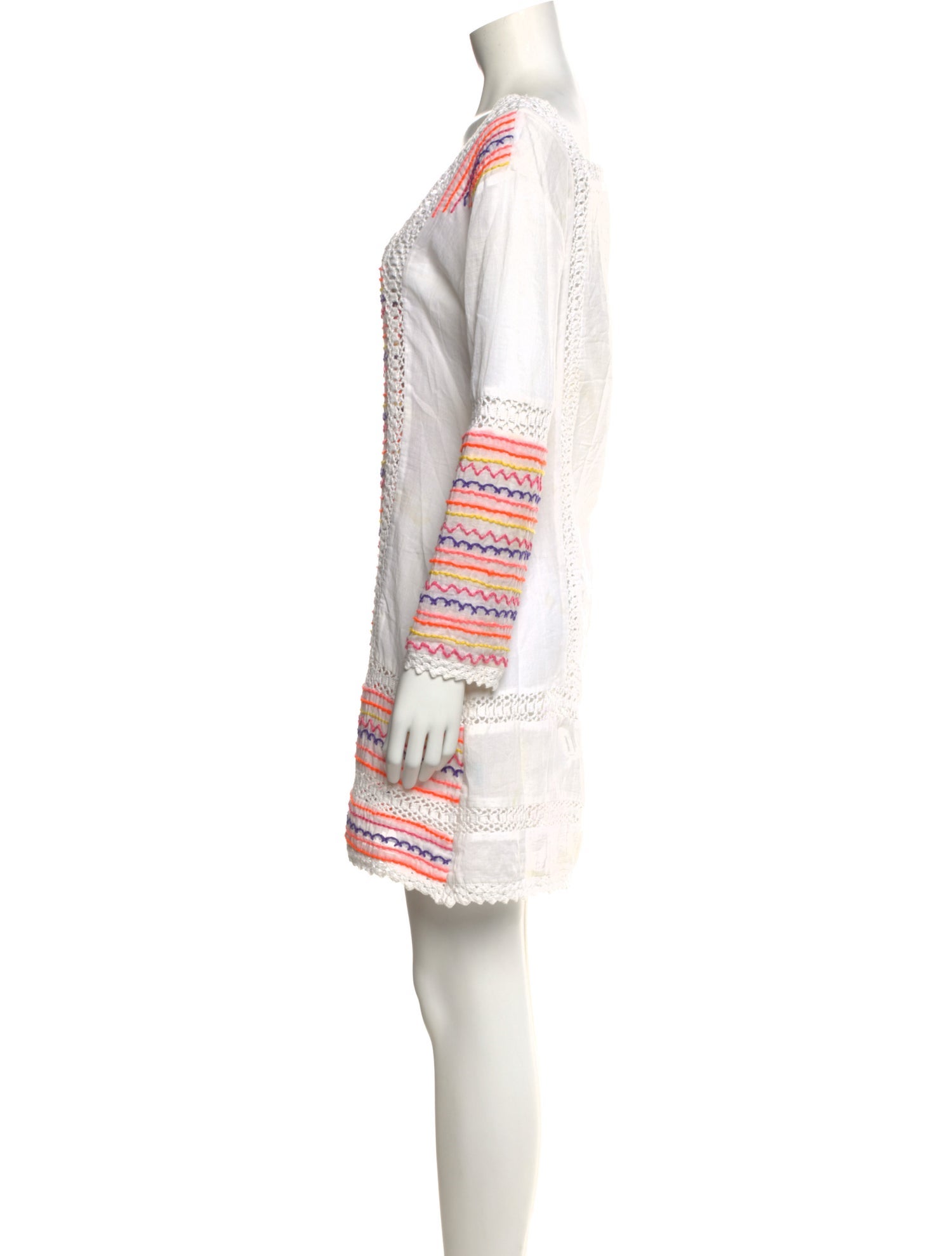 Letarte Striped Mini Dress