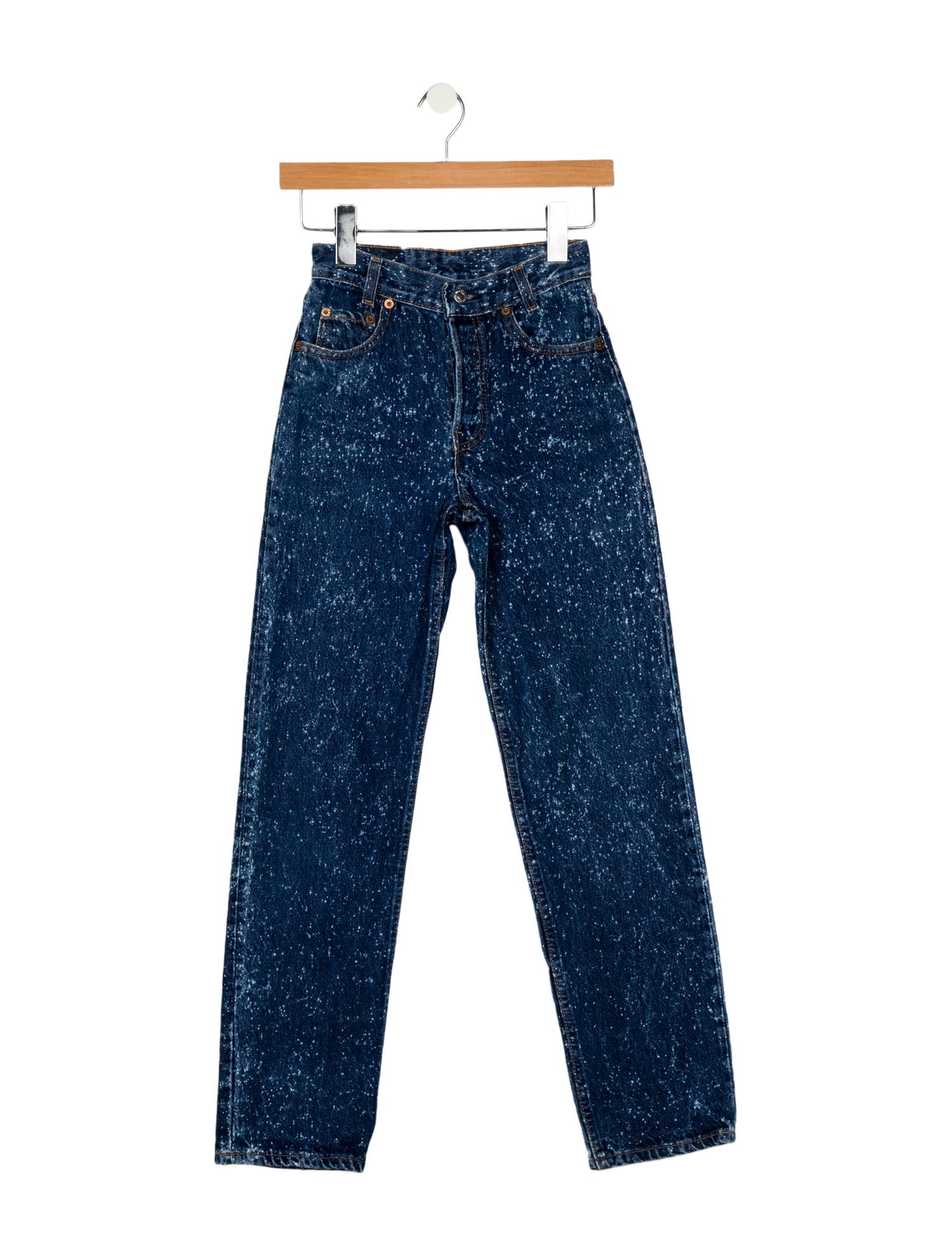 Levi Strauss Mid-Rise Straight Leg Jeans