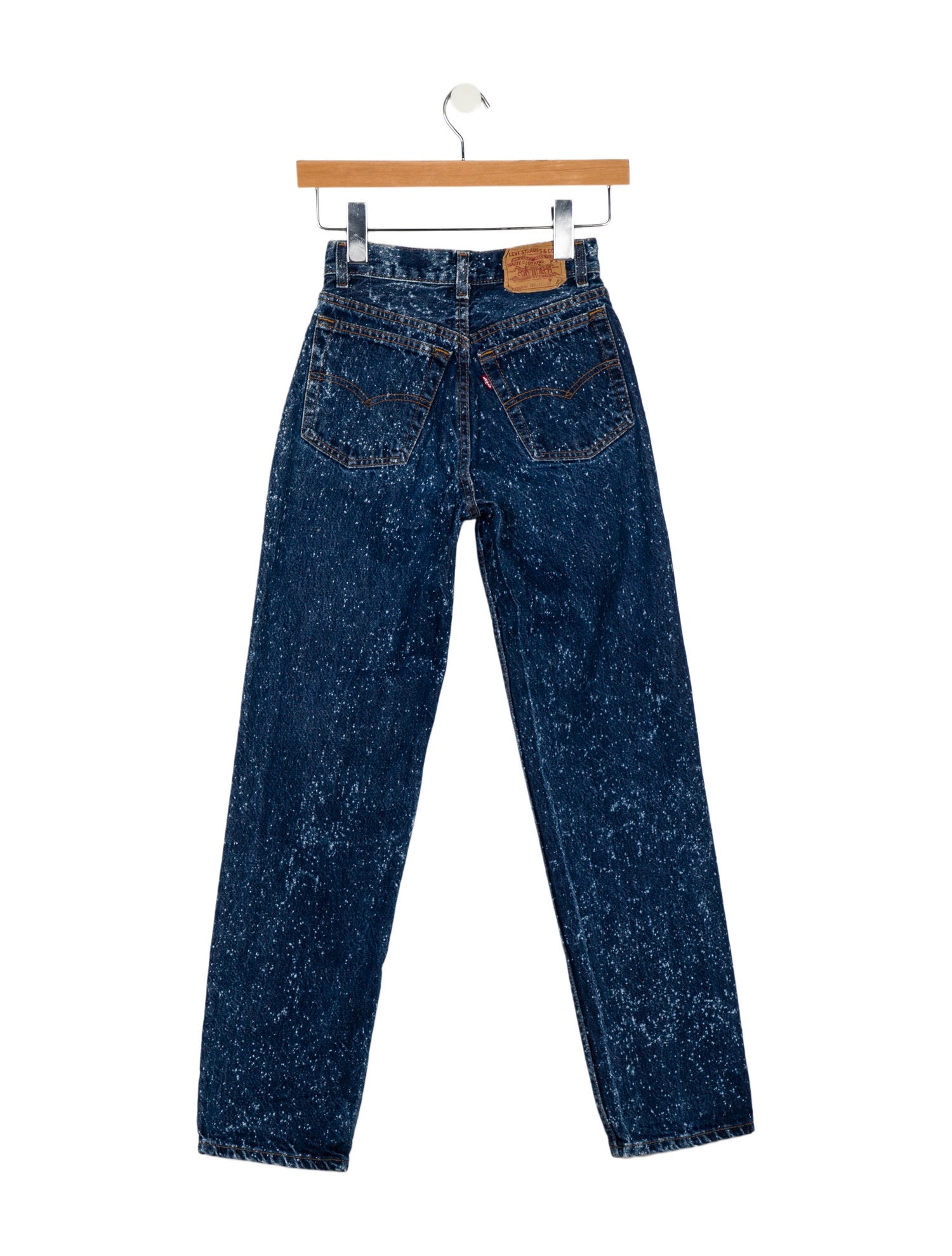 Levi Strauss Mid-Rise Straight Leg Jeans