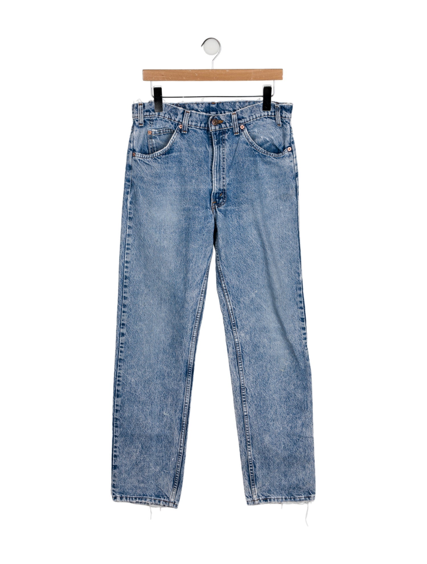 Levi Strauss High-Rise Straight Leg Jeans