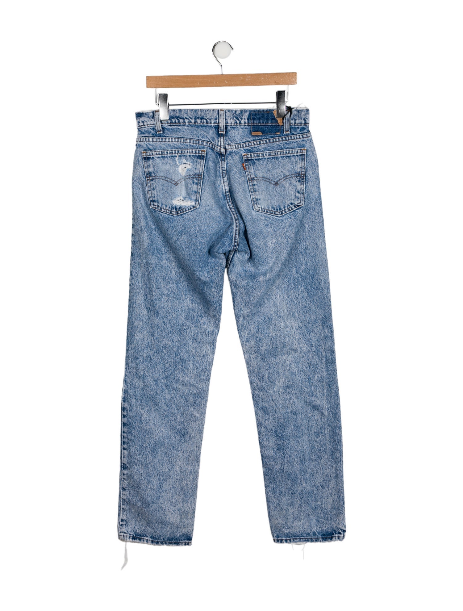 Levi Strauss High-Rise Straight Leg Jeans