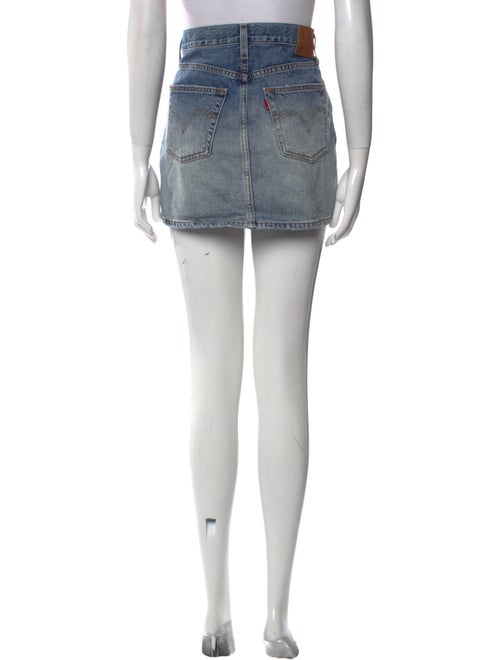 Levi Strauss Distressed Accents Mini Skirt