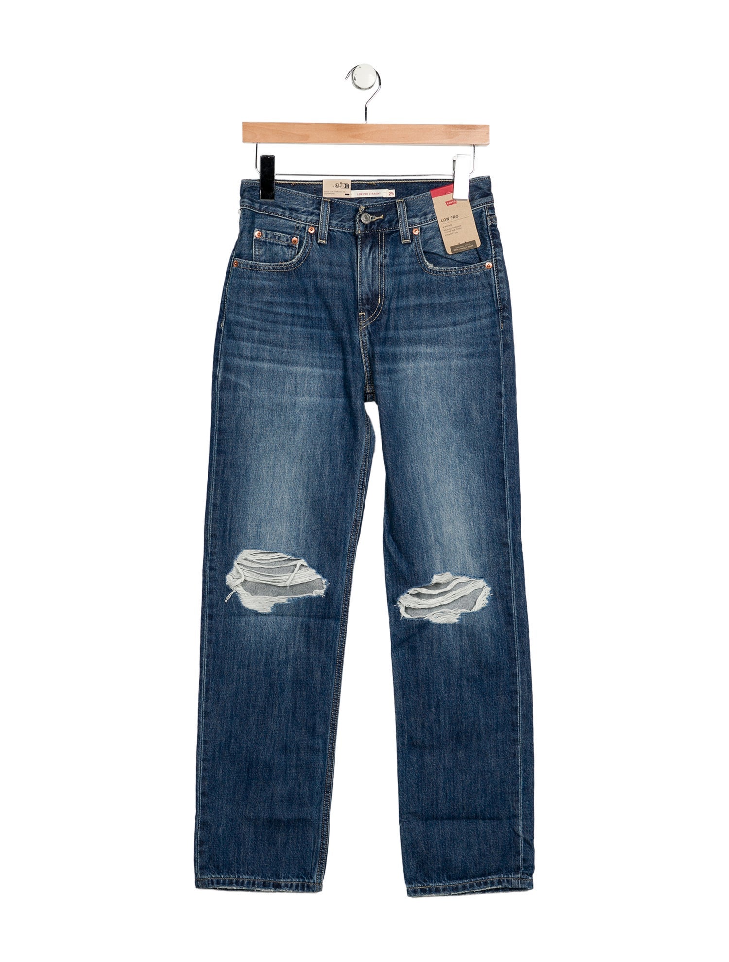 Levi Strauss High-Rise Straight Leg Jeans w/ Tags
