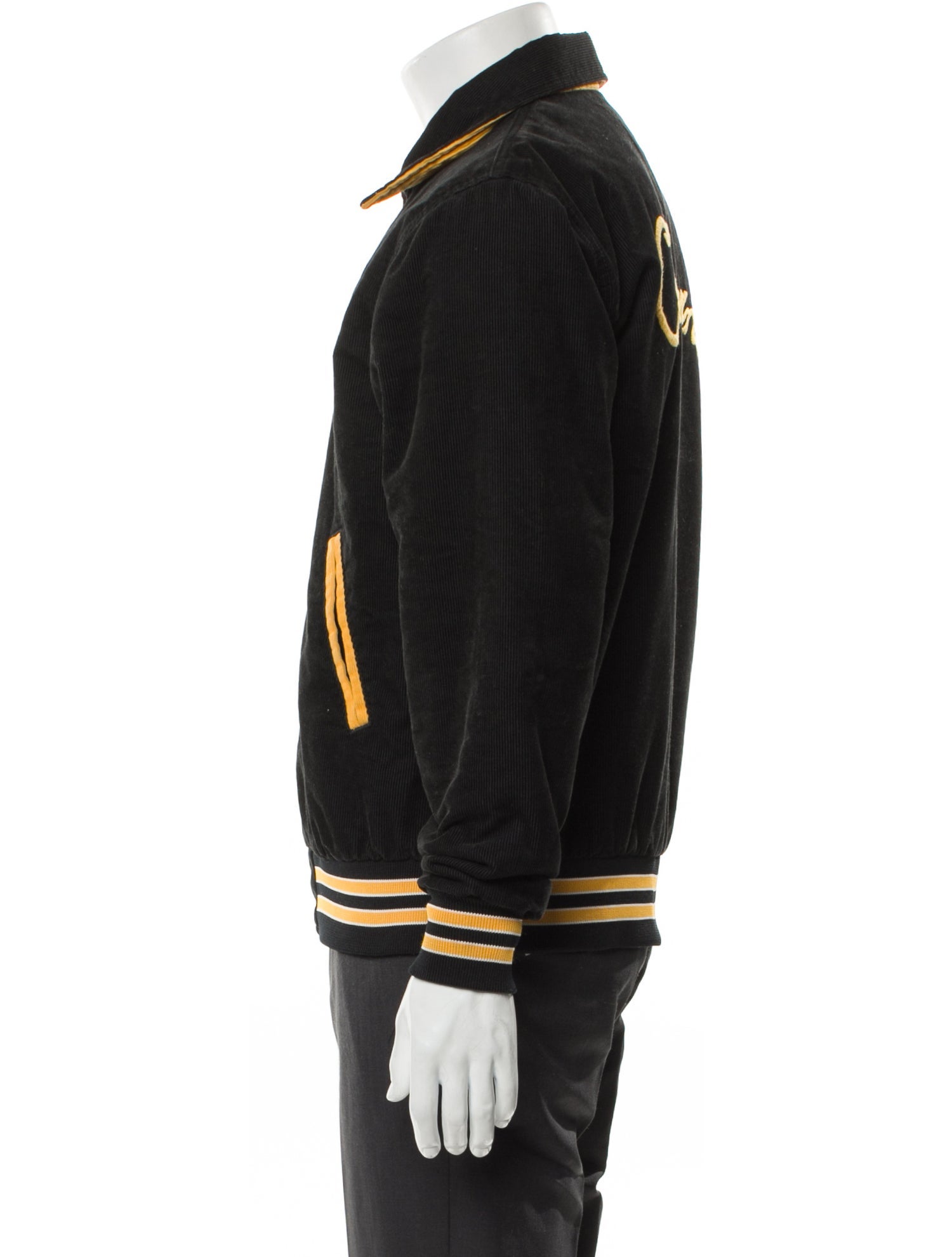 Levi Strauss Striped Varsity Jacket