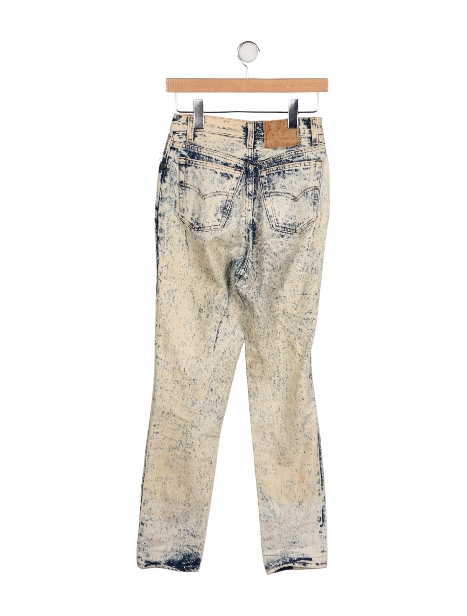 Levi Strauss Acid Wash Straight Leg Jeans