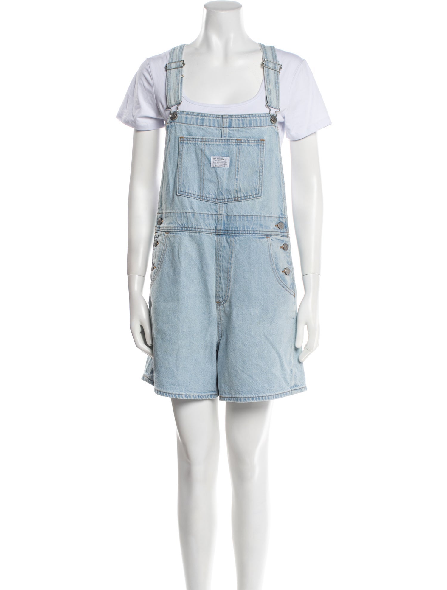 Levi Strauss Square Neckline Romper