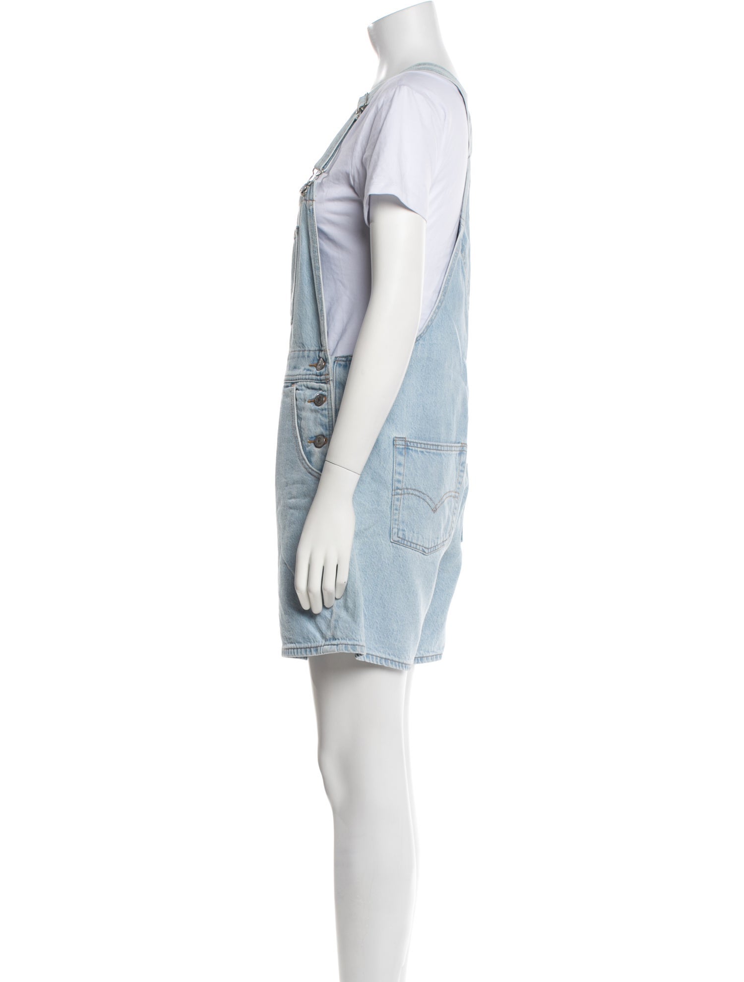 Levi Strauss Square Neckline Romper