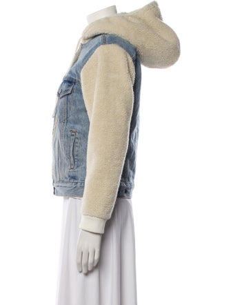 Levi Strauss Colorblock Pattern Denim Jacket