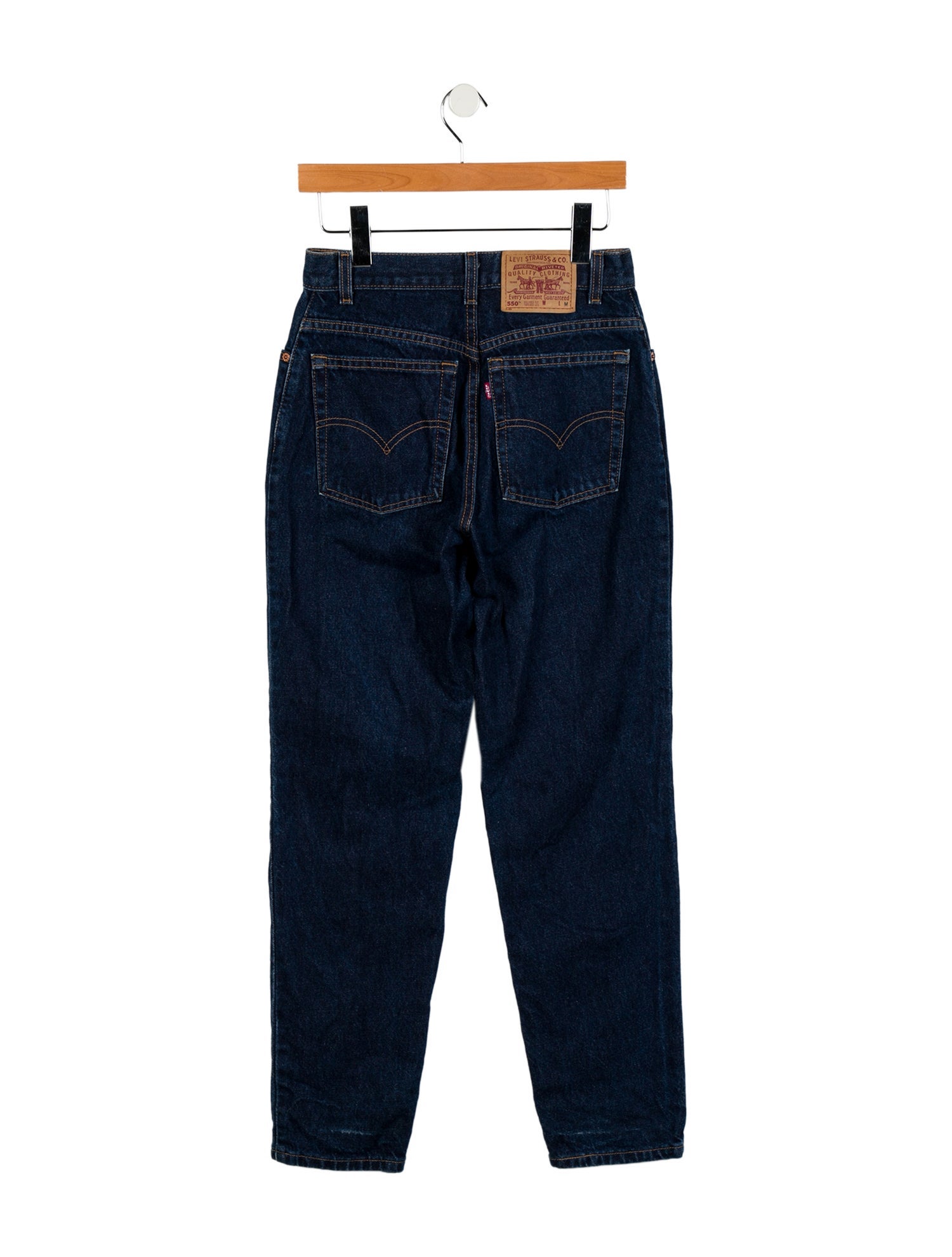 Levi Strauss High-Rise Straight Leg Jeans