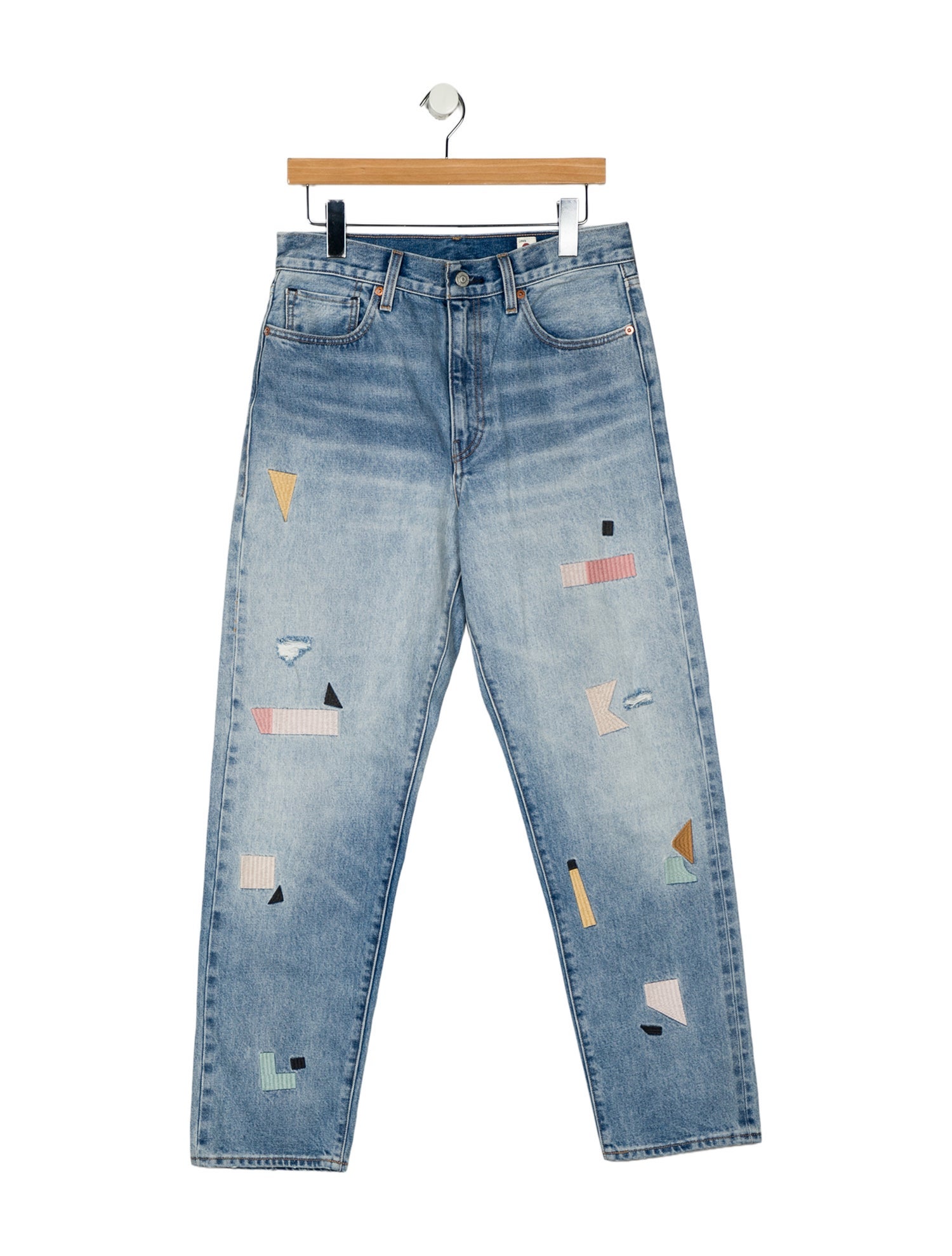 Levi Strauss High-Rise Straight Leg Jeans