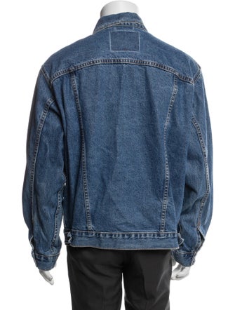 Levi Strauss Graphic Print Denim Jacket