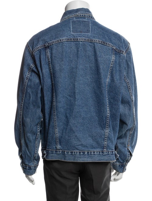 Levi Strauss Graphic Print Denim Jacket