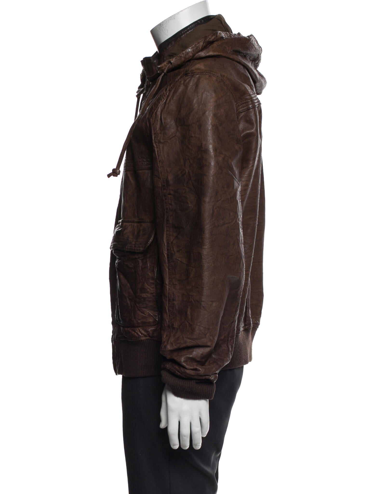 Levi Strauss Leather Utility Jacket