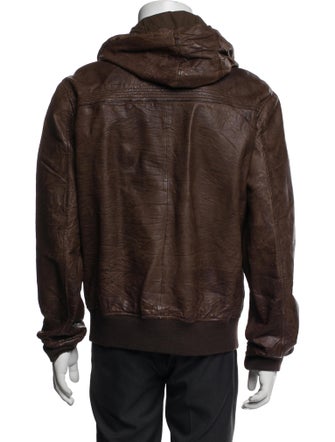 Levi Strauss Leather Utility Jacket