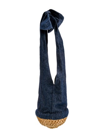 Emily Levine Milan Denim Shoulder Bag