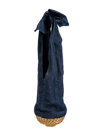 Emily Levine Milan Denim Shoulder Bag