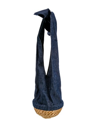 Emily Levine Milan Denim Shoulder Bag