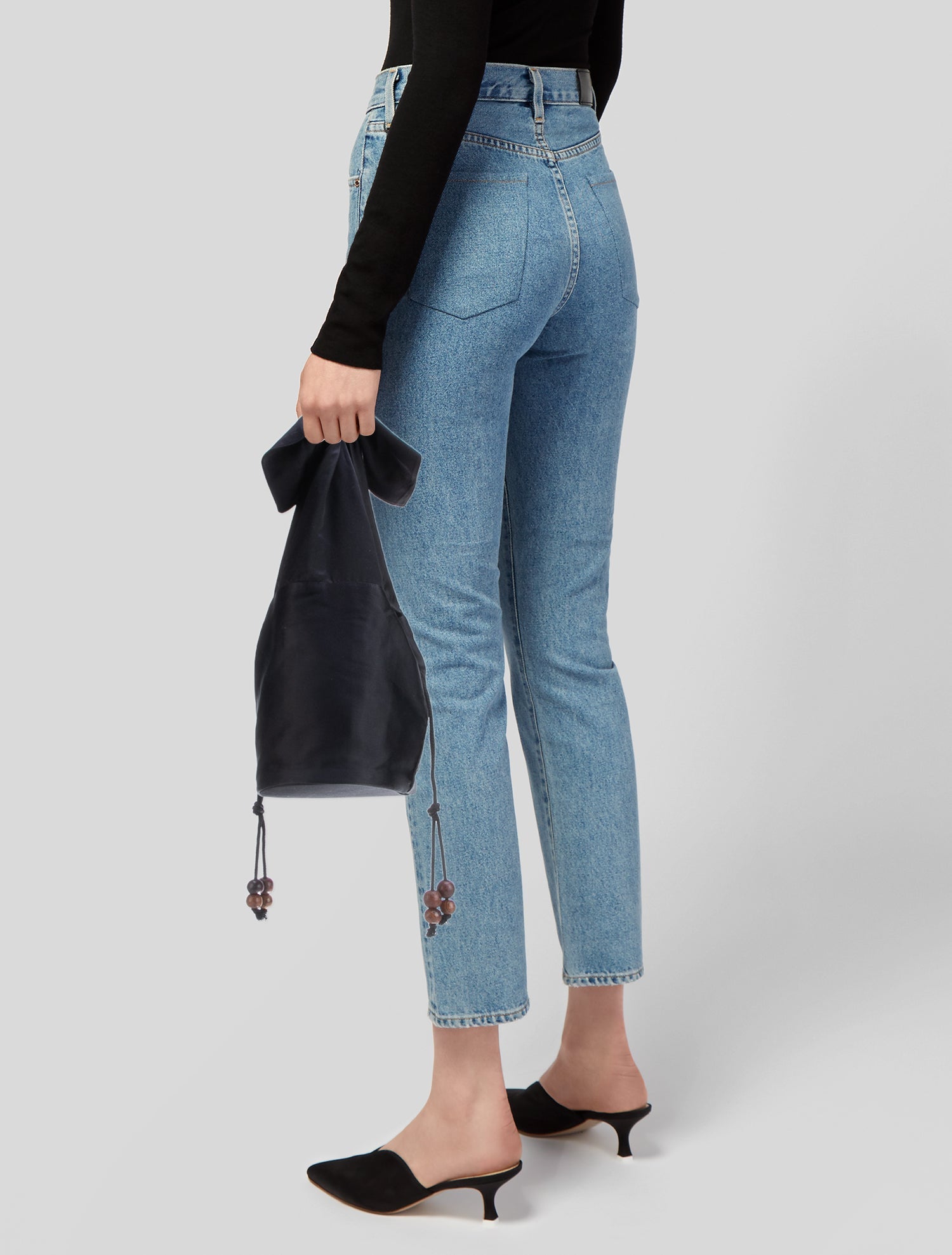 Emily Levine Milan Satin Shoulder Bag