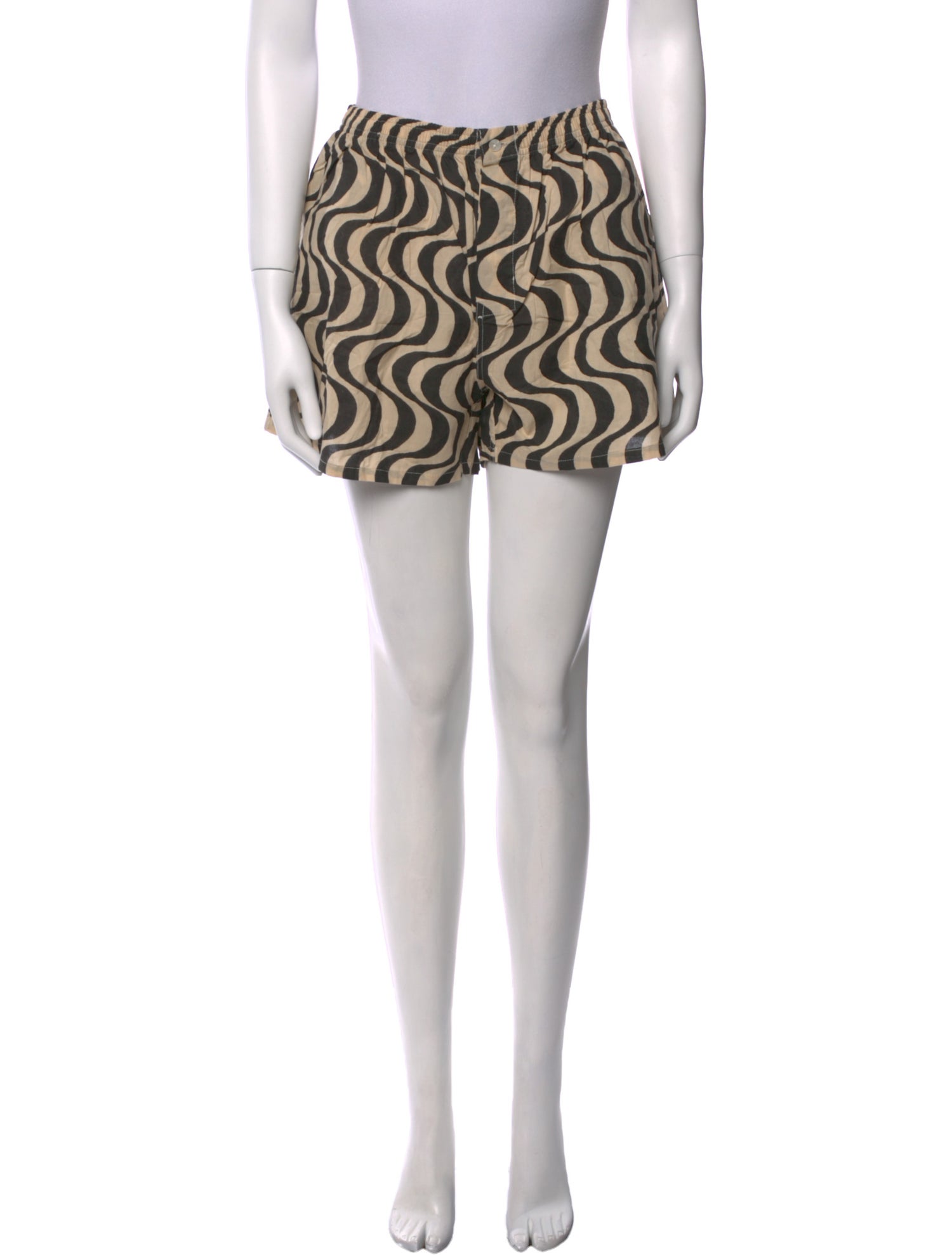 Emily Levine Milan Printed Mini Shorts