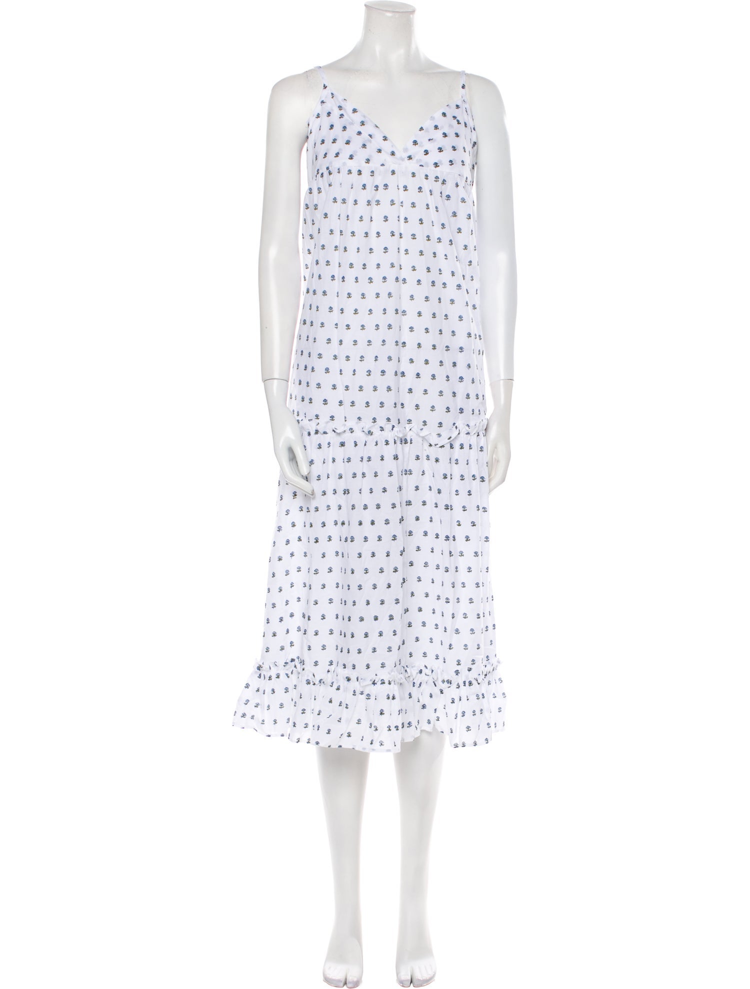 Emily Levine Milan Printed Midi Length Dress