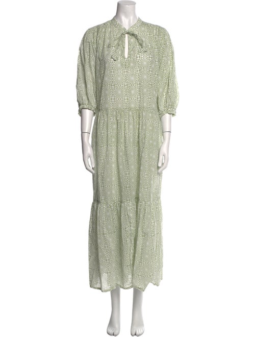 Emily Levine Milan V-Neck Long Dress