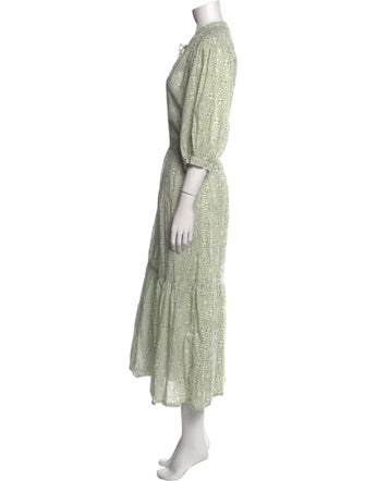 Emily Levine Milan V-Neck Long Dress