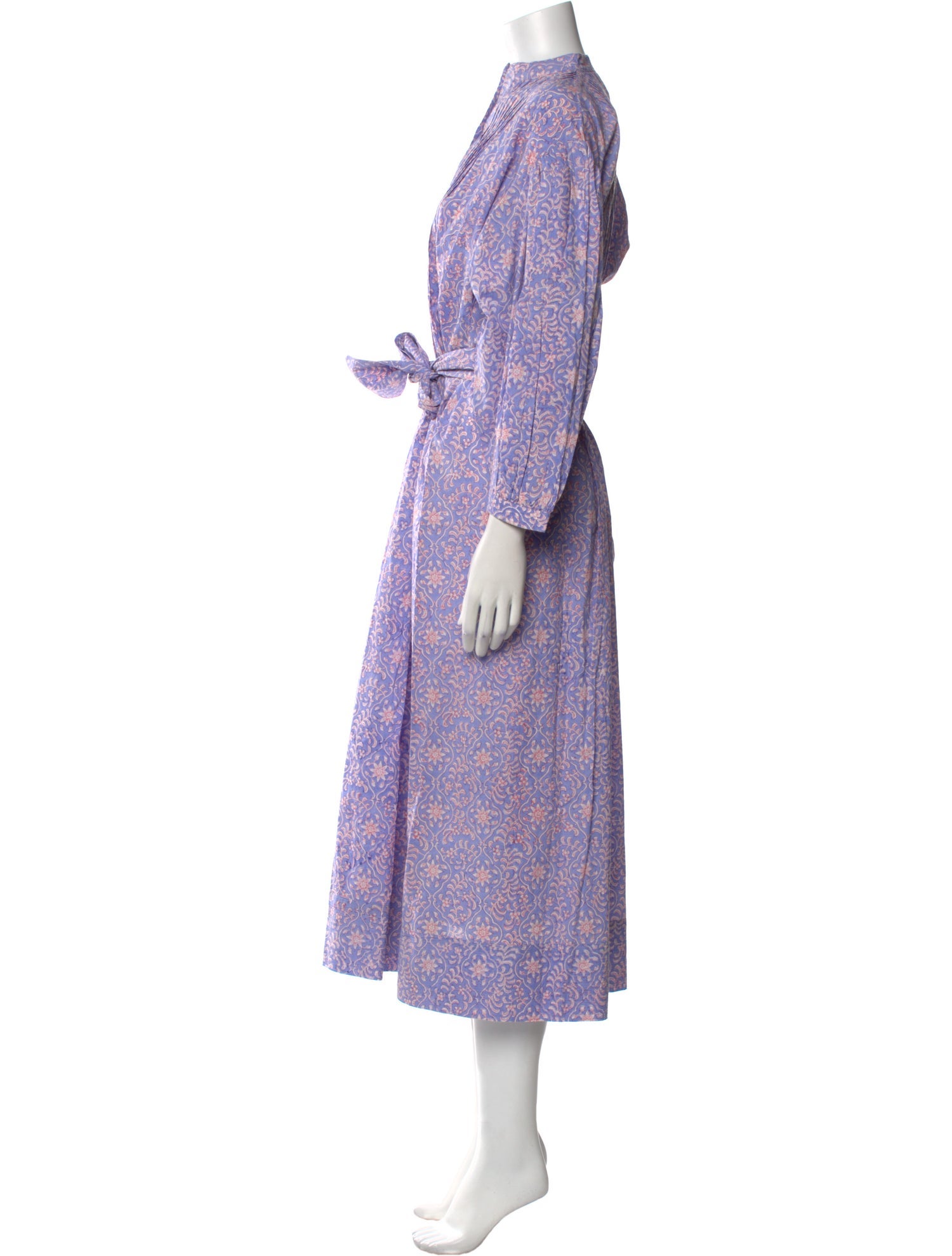 Emily Levine Milan Floral Print Long Dress